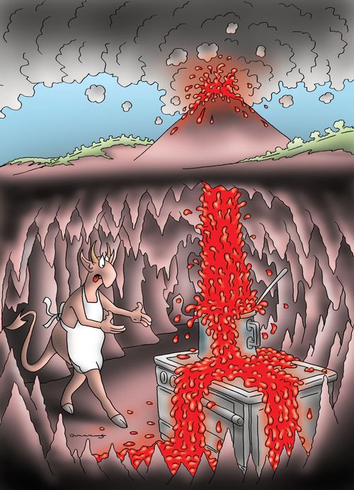The Origin of Volcanic Eruptions.