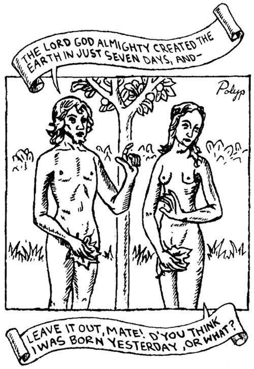 Creationism - do you think I was born yesterday?