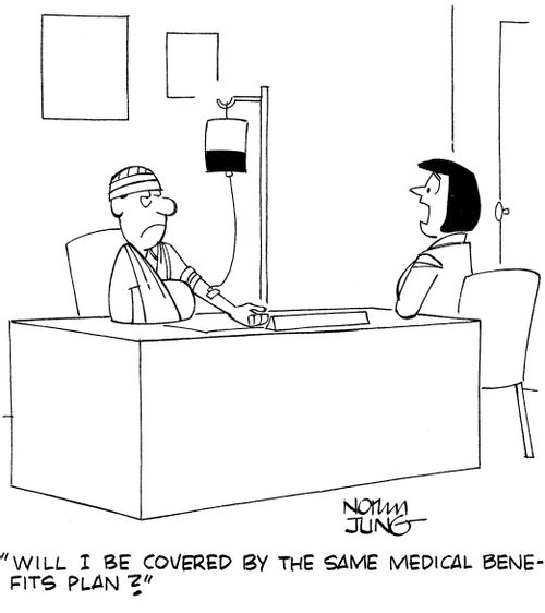 "Will I be covered by the same medical benefits plan?"