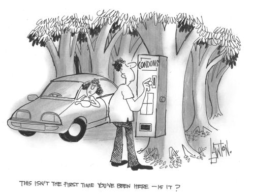 'This isn't the first time you've been here---- is it ?'