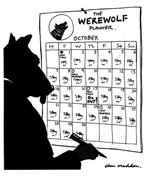 The Werewolf planner