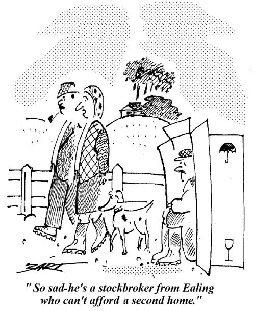 'Can't afford a Second Home.'