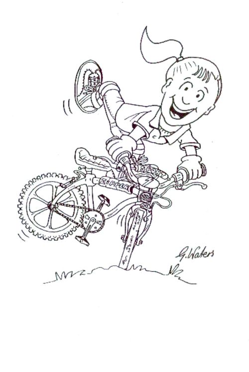 BMX girl.