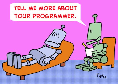 'Tell me more about your programmer.'