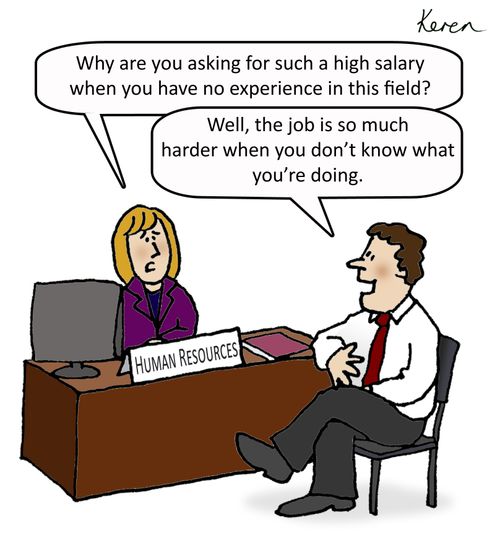 '...the job is so much harder when you don't know what you are doing.'