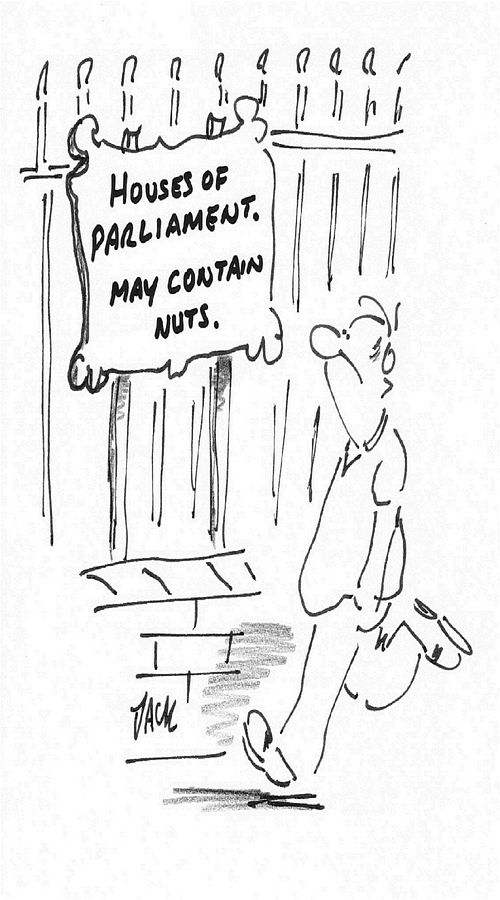 House of parliament - May contain nuts.