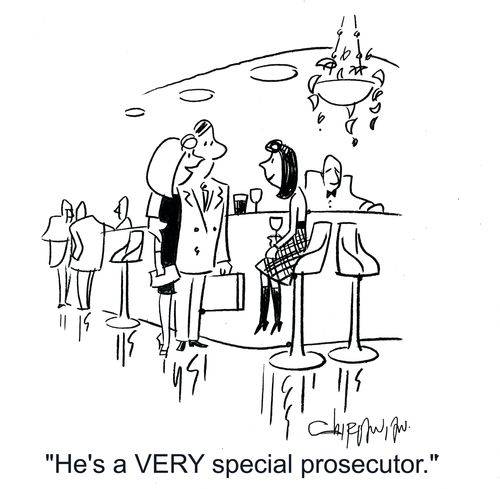'He's a very special prosecutor.'