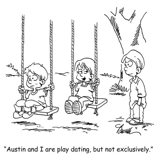 "Austin and I are play dating, but not exclusively."