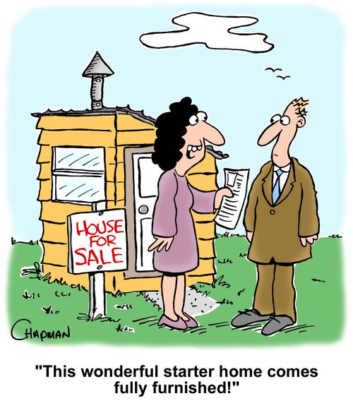 "This wonderful starter home comes fully furnished!"