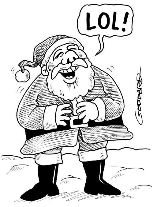 Santa LOL.