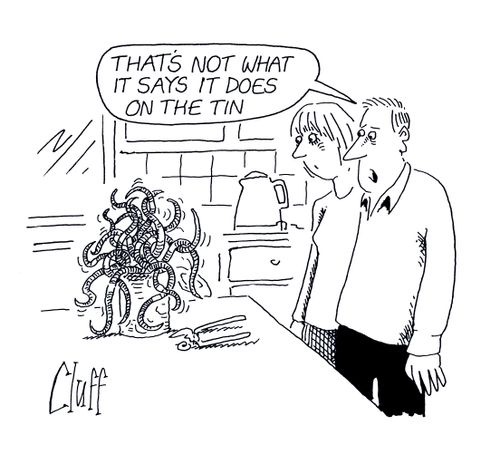 'That's not what it says it does on the tin.'