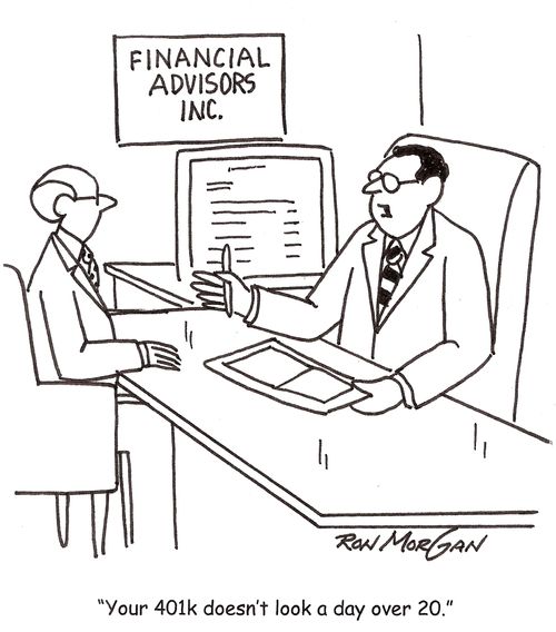 'Your 401k doesn't look a day over 20.'
