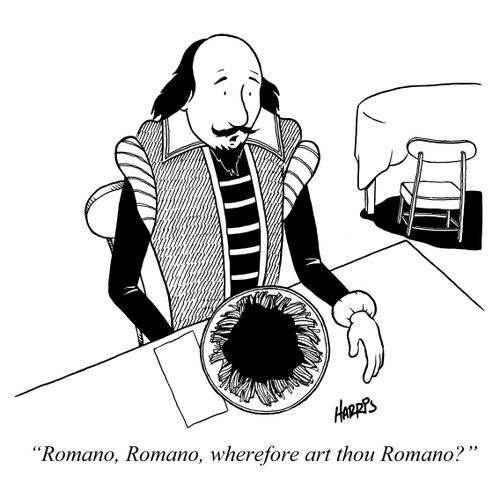 'Romano, Romano, wherefore art thou Romano?'