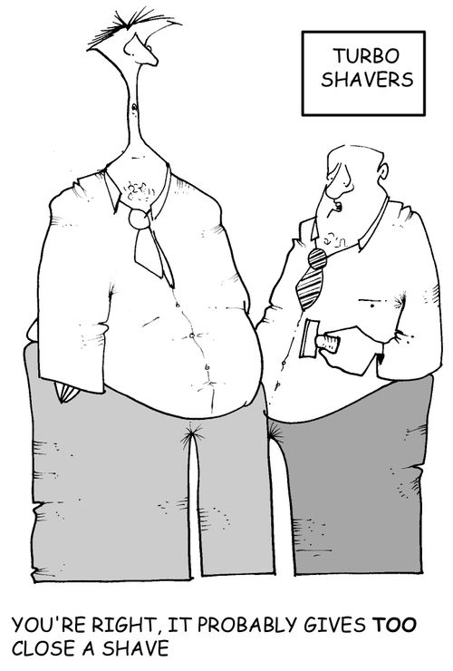'You're right, it probably gives too close a slave.'