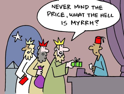 'Never mind the price, what the hell is myrhh?'