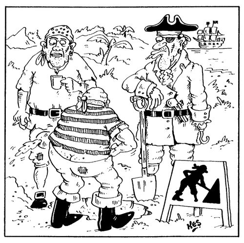 Pirates at work