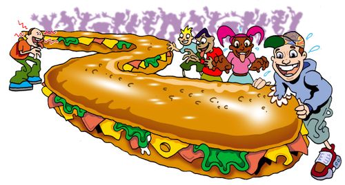 The World's Longest Sandwich.