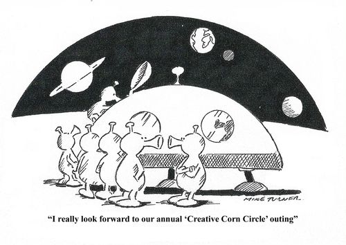 "I look forward to our annual Creative Corn Circle Outing."