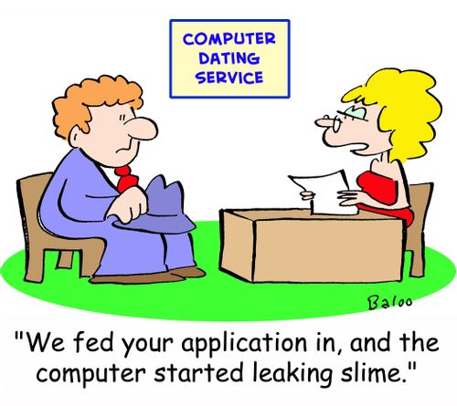 'We fed your application in, and the computer started leaking slime.'