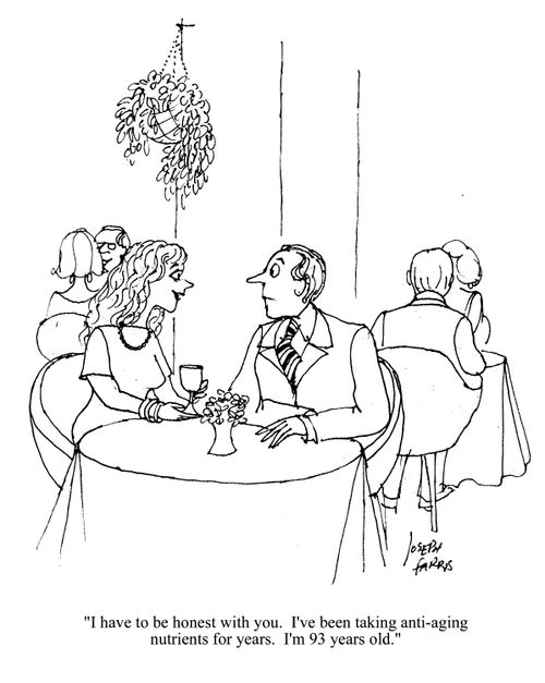 'I have to be honest with you. I've been taking anit-aging nutrients for years. I'm 93 years old.'
