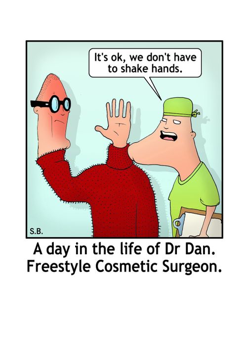 A day in the life of Dr Dan. Freestyle Cosmetic Surgeon.