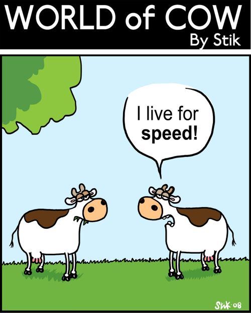 I live for SPEED!