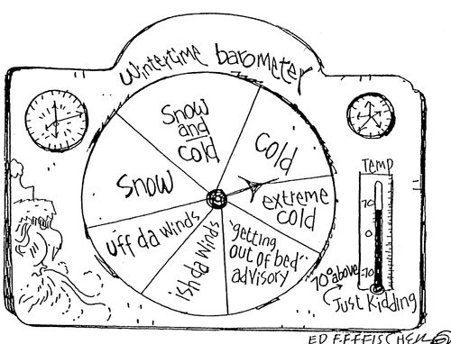 Wintertime Barometer.