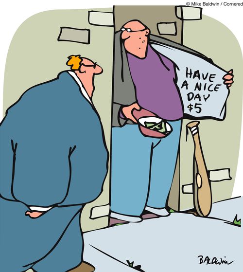 Have a nice day $5.