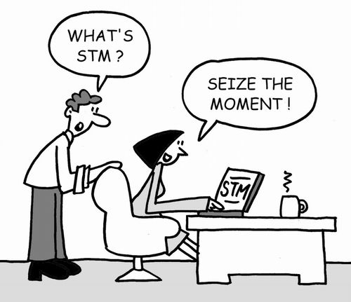 What's STM? Seize the moment!