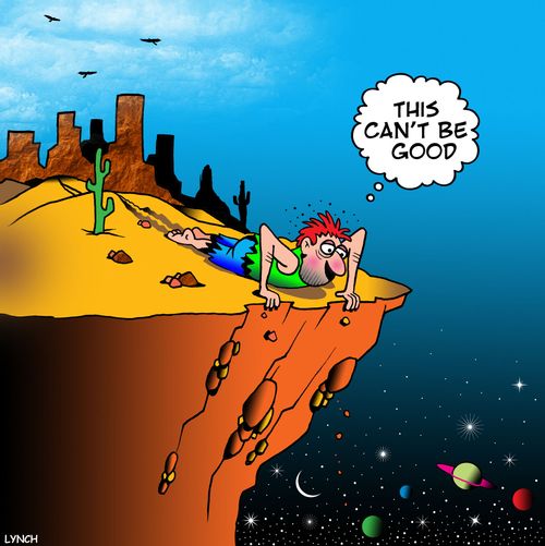 'This can't be good.'