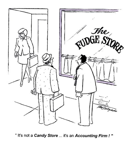 'It's not a candy store... it's an Accounting firm.'