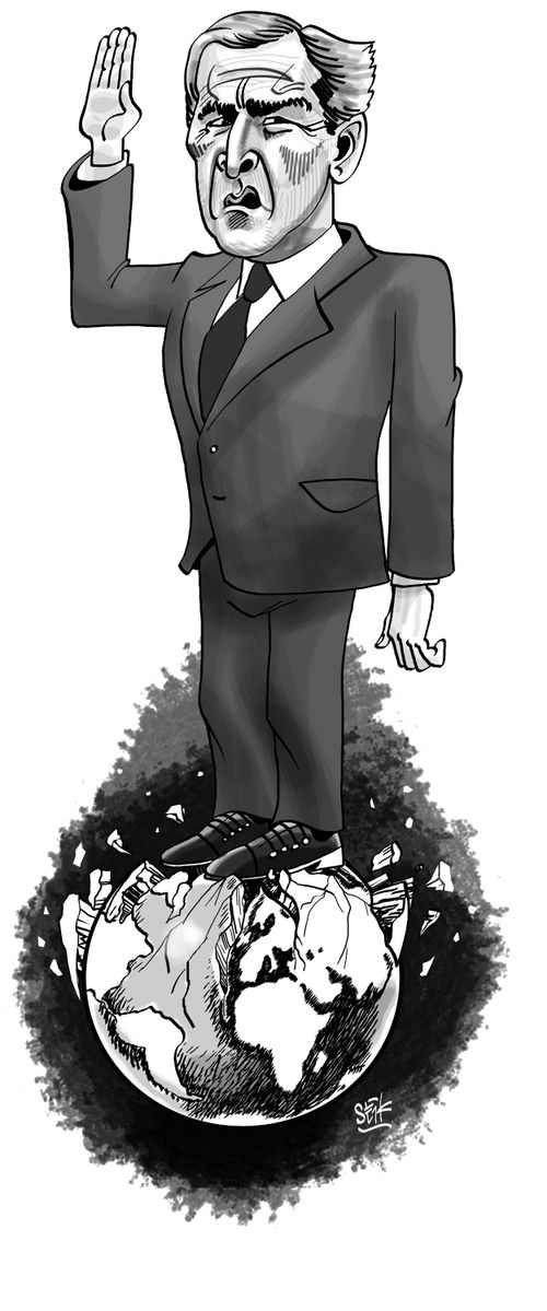 President Bush's inauguration.