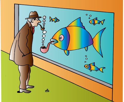 Pipe Smoking Fish