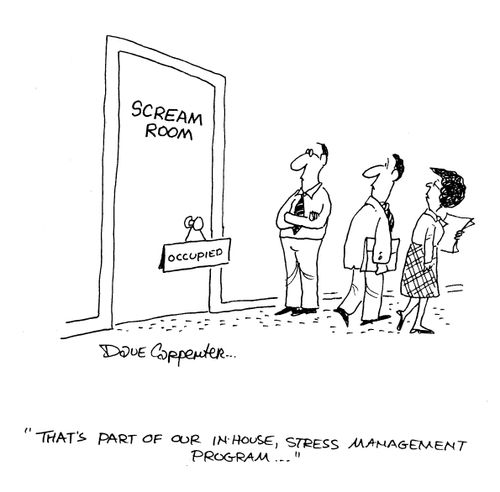 'That's part of out in-house, stress management program...'