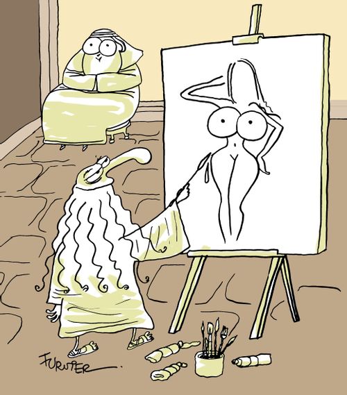 Artistic license.