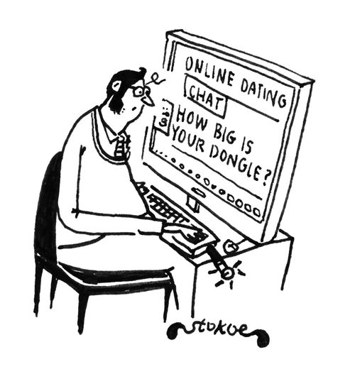 Online dating: How big is your dongle?