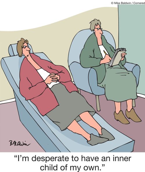 "I'm desperate to have an inner child of my own."