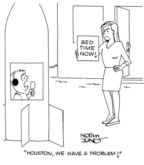 "Houston, we have a problem!"