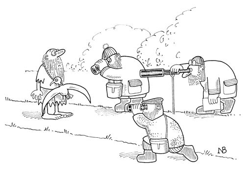Bird Watchers and Albatross