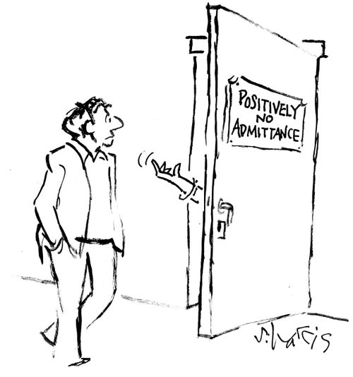 Positively No Admittance