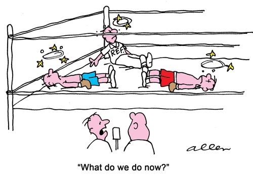 'What do we do now?'