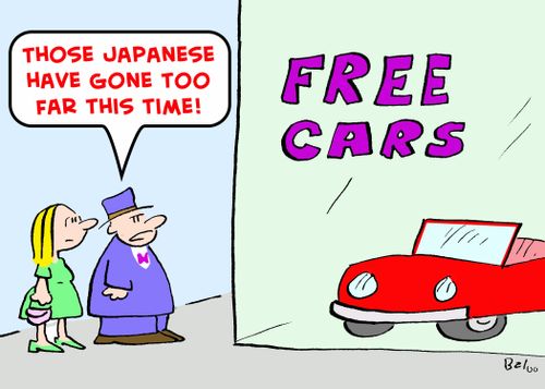 'Those Japanese have gone too far this time!'