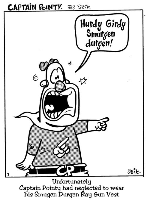 Captain Pointy No.63 - Smugen Durgen Ray Gun Vest