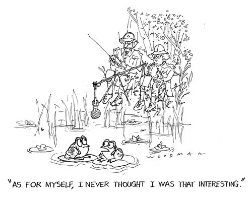'As for myself, I never thought I was that interesting.'