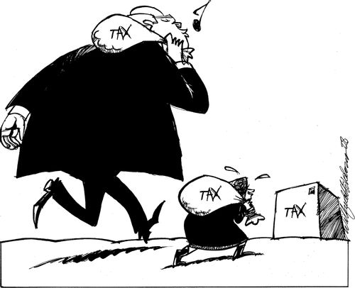Flat tax - equal burden?