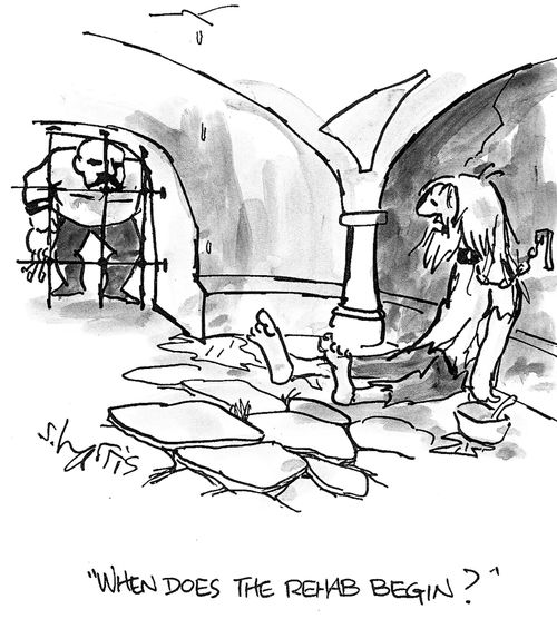 'When does the rehab begin?'