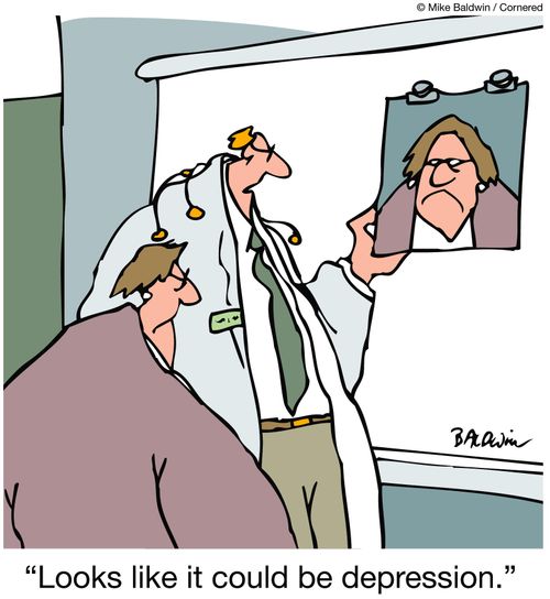 "Looks like it could be depression."