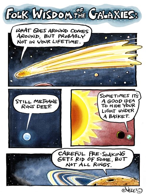 Folk wisdom of the galaxies