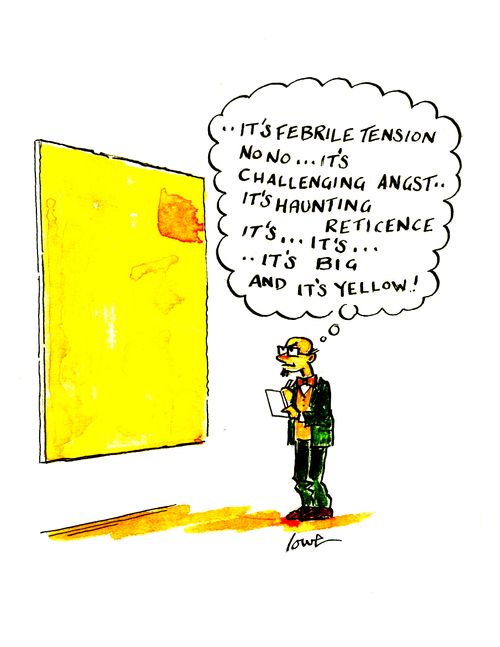 'It's big and it's yellow.'