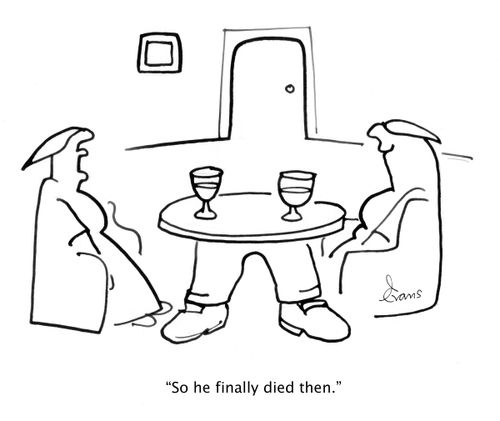 'So he finally died then.'